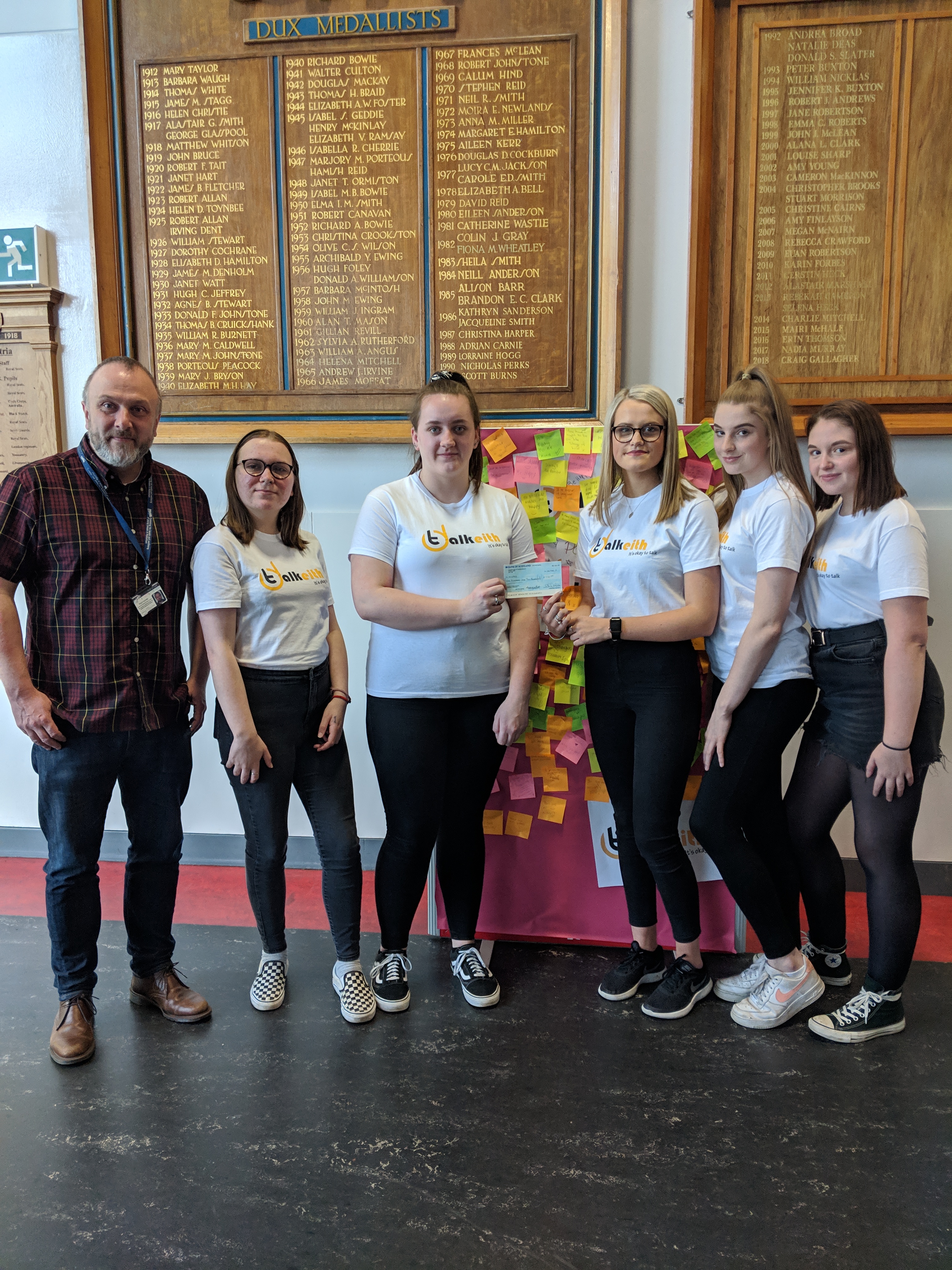 Pupils fundraise at Dalkeith High